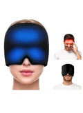 Migraine Relief Cap, Gel Cold Headache Ice Cap,Stress Relief,Reusable Cold/Hot Therapy Stretchable Compress Hood