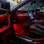 22-in-1 Car Ambient LED Kit | Full RGB Interior Lighting System with Smart Controller