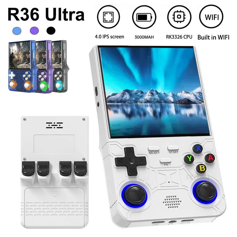 R36 Ultra Retro Gaming Console | جهاز R36 Ultra للألعاب الكلاسيكية