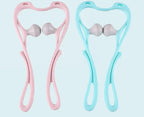 Neck Massager High Quality Multi-function Manual Relaxed Cervical Massager Pressure Relieve Double Ball Pressing Meridian Massager